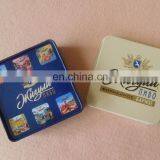 Wholesale Square Metal Tin Cup Coaster With Cork Back thumbnail-3