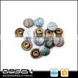 Mix Color Antique Finishing Spray Paint Embossed Logo Wholesale Decoration Rivet Caps Studs For Shoes Jeans Bag Clothing Spikes thumbnail-2