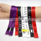 Custom Fabric Festival Polyester Wristband With a Message thumbnail-4