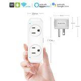 OUKITEL P1 Home Power Api Wholesale Wi-fi USA EU UK 220v 110V-250V Socket Mini Alexa Wifi Smart Plug thumbnail-4