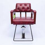 PU Material Hydraulic Vintage Barber Styling Barber Chair MY-008-08M thumbnail-3