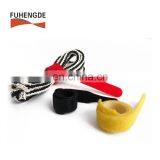 Logo Printed Customized Back to Back Double Side Hook Loop Cable Tie thumbnail-3