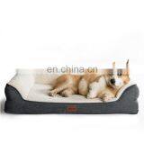 Luxury Custom Soft Comfortable Orthopedic Comfy Plush Dog Calming Sofa Pet Dog Bed thumbnail-5