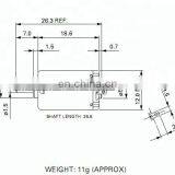 FF-030PA-11155 3V 7200rpm Metal Brushed Motors for Toys and Mini RC Car thumbnail-4