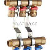 HVAC Heating Manifold Brass Manifold 6 Way Valve Manifold thumbnail-2