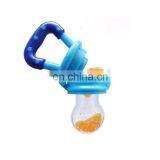 Bpa Free Natural Personalized Food Grade Customized Rubber Soothe Fruit Silicone Baby Feeder Feeding Pacifier