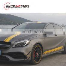 A Class W176 Graphics Decals Strips Car Stickers for W176 A45 Side Decals Sticker With Black Red Yellow Colors thumbnail-3