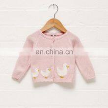 Baby Girl Pink Cardigan,Girls Knitted Cardigans thumbnail-1