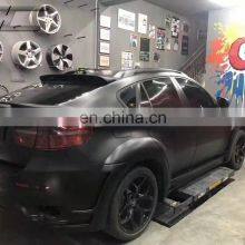 X6 E71 LM Style Wide Body Kit With 4 Output Central Exhaust For BMW X6 X6M E71 thumbnail-4