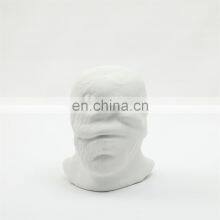 Modern Ceramic Home Decor Nordic Face Art Flower Arrangement Pot Large Human Head Vase thumbnail-4