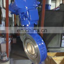 Butterfly Valve Wafer Type Triple Eccentric Type Carbon Steel Stainless Steel With Pneumatic Actuator Mariposa Valvulas thumbnail-5