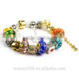 PDR096 2015 top seller bracelet Fashion European bead bracelet heart you fashion bead bracelet