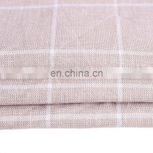 Stock Yarn Dyed Fabric Cotton Linen Blended Stripe Fabric Dress Skirt Fabric thumbnail-4