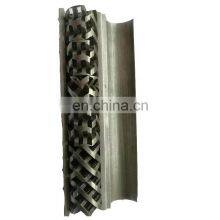 Industry Epoxy Homogeneous Mixing Chemical Helical Static Mixer X Grid Insert