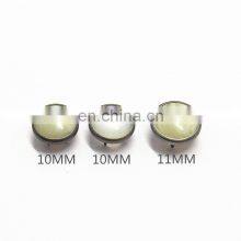 Best Selling Light Beautiful Strong Durable 10 mm Round Pearl Prong Snap Button Pearl Rivet For Clothing thumbnail-3