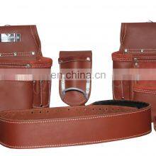 Customized Premium Carpenter Tool Belt Combo Tool Pouch Carpenter Rig Holder Work Organizer Leather Tool Belt thumbnail-3