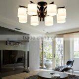 2016 New Wrought Iron Candle Chandelier Lighting thumbnail-1