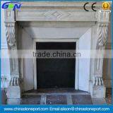 Decorative England Marble Fireplace thumbnail-1