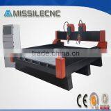 China Jinan 3D Granite , Marble , Gravestone , Metal CNC Cutting Engraver Machine Price thumbnail-2