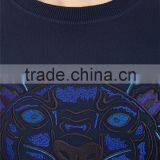 New Style Design Tiger Embroidery Print Pullover Sweatshirt thumbnail-2