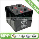 NPP High Capacity Solar Battery 2V1500Ah For Solar Panel and Street Lamp thumbnail-1
