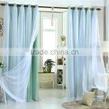 Living Room Curtains Polyester Blackout Woven Stripe Fabric thumbnail-4