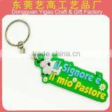 Eco-friendly Soft PVC Retractable Keychain/rubber Key Chain thumbnail-2