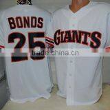 Promotion Hot Selling Front and Back Good View Throw Back Baseball Jersey,customized Original Throw Back Baseball Jersey thumbnail-2