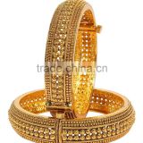 INDIAN TRADITIONAL BEAUTIFULL ANTIQUE POLKI OPENABLE BANGLE FOR WOMEN