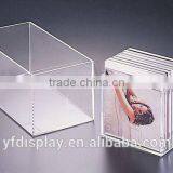 High Clear Acrylic CD & DVD Holder, File Organizer,