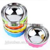 Stainless Steel Clorful Salad Bowl With Nice Design and High Quality Made by Junzhan Factory Directly