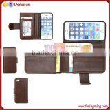 Retro Style Phone Wallet Cover for Iphone5 Custome Pattern Case