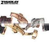 Cheap Genuine Leather Watch Band With Double Click Stainless Steel Buckle 18|19|20|21|22mm thumbnail-2