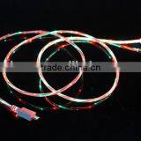 Factory Wholesale Charging and Data Dual Color Led Micro Cable thumbnail-6