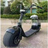 18*9.5 Car Tyre Seev Citycoco Harley Style Scrooser 800w Brushless Mobility Scooter for Adult Electric Chopper Motorcycle thumbnail-1