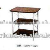 Cheap Metal Leg Wooden Board tv Stand for Home thumbnail-4