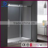 304 Stainless Steel Rollers Straight Sliding Shower Screens (KD8113)                        
                                                Quality Choice