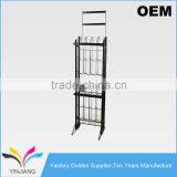 Supermarket Supply Metal Flooring 40 Bottle Wine Tower Stack for Wine Glass Holder thumbnail-3