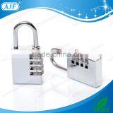 Popular for European Market-AJF High Security Brass Silver Door Code Lock thumbnail-3