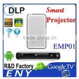 ENY-EMP01 DLP MINI projector android 4.4 Rk3128 quad core smart portable projector