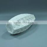 White Glazed Ceramic Shape of Bamboo Vase thumbnail-3