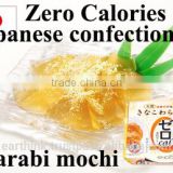 very low calorie japanese confectionary ENDO's 'Zero Calorie' Kinako powder Warabi Mochi 108g