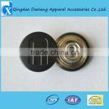 2014 Fashion Matt Black Metal Button Jeans Button