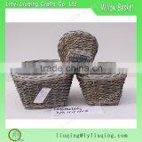 Popular Grey Color Mini Willow Storage Basket for Plan thumbnail-4