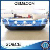 400cm white water rafting boat with 10cm self-draining drop stitch floor