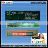 Ultra-thin P3-7X80 Mini Single Line LED Message Display/ Screen/panel/board thumbnail-3