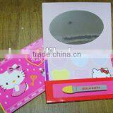 New Design Memo Pad With Mirror Hello Kitty Design