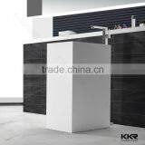 Sanitary Ware Square Pedestal Wash Basins for Bathrooms Wash Sink thumbnail-3