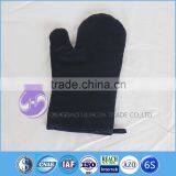 Cotton Black Kitchen Oven Mitt thumbnail-1
