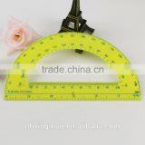 Printable Half Circle Protractor,open Center,6 Inch Ruler thumbnail-2